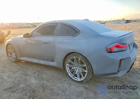 2025 BMW M2 z USA, uszkodzony, nr VIN 3MF23DM09S8F00780